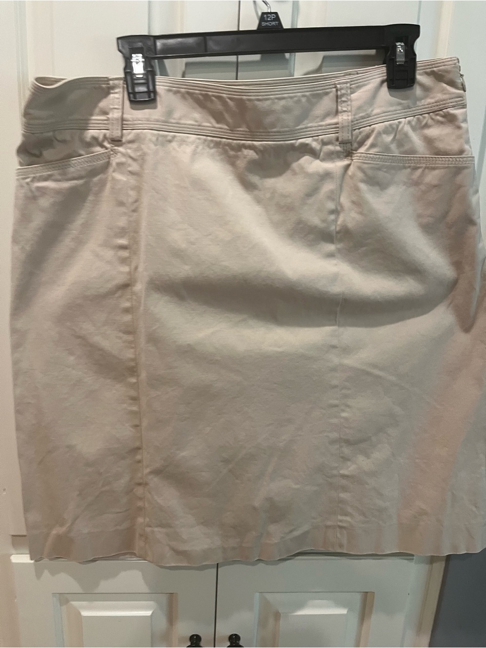 J. Crew Light Beige Pencil Skirt